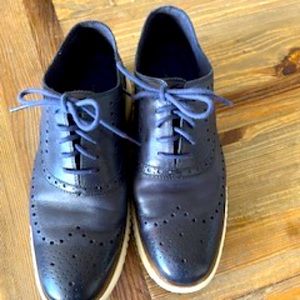 Cole Haan Zero Grand leather shoes.